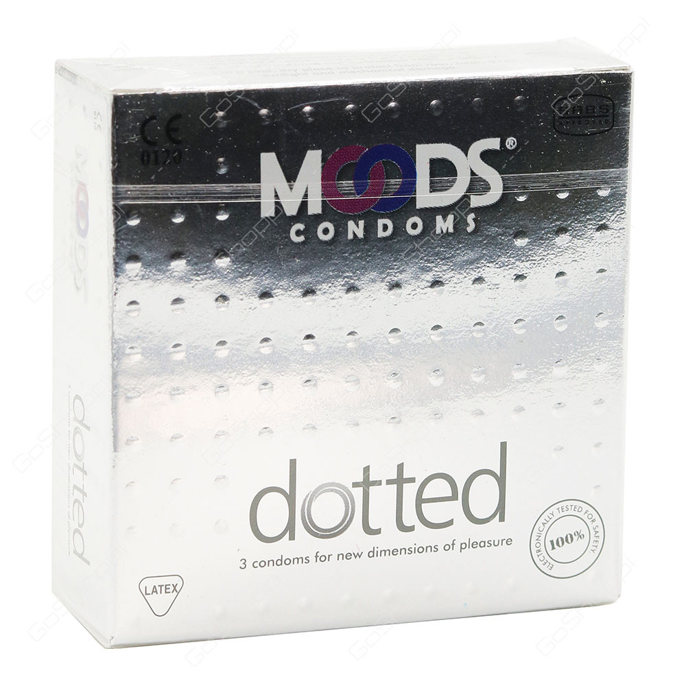 Moods Dotted Condoms 3'S
