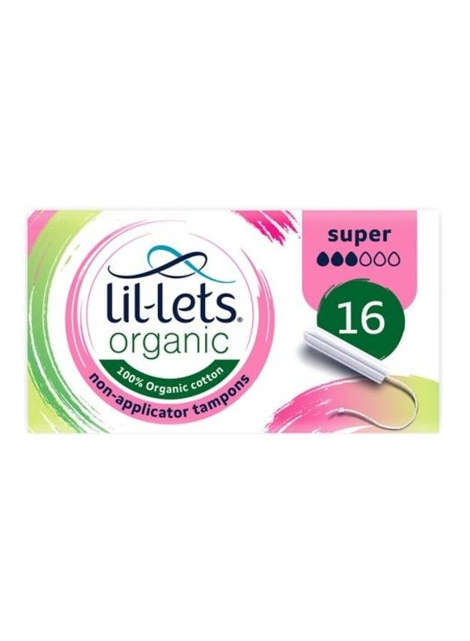Lil-Lets 16-Piece Tampon 0.05kg Set White