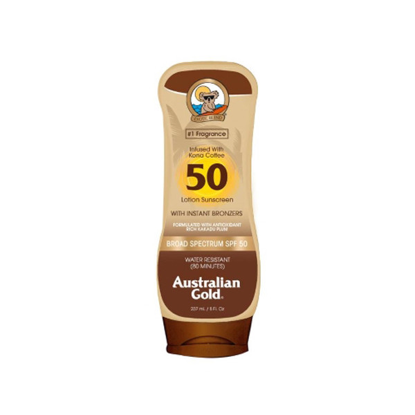 Australian Gold Lotion with Bronzer SPF 50 227 G