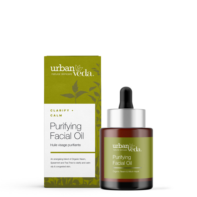 Urban Veda Purifying Neem & Tea Tree Facial Oil 30ml