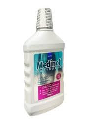InterMed 500ml Medinol Mouthwash - Fluoride Oral Solution, Alcohol-Free, Daily Use, Long-Lasting Fresh Breath