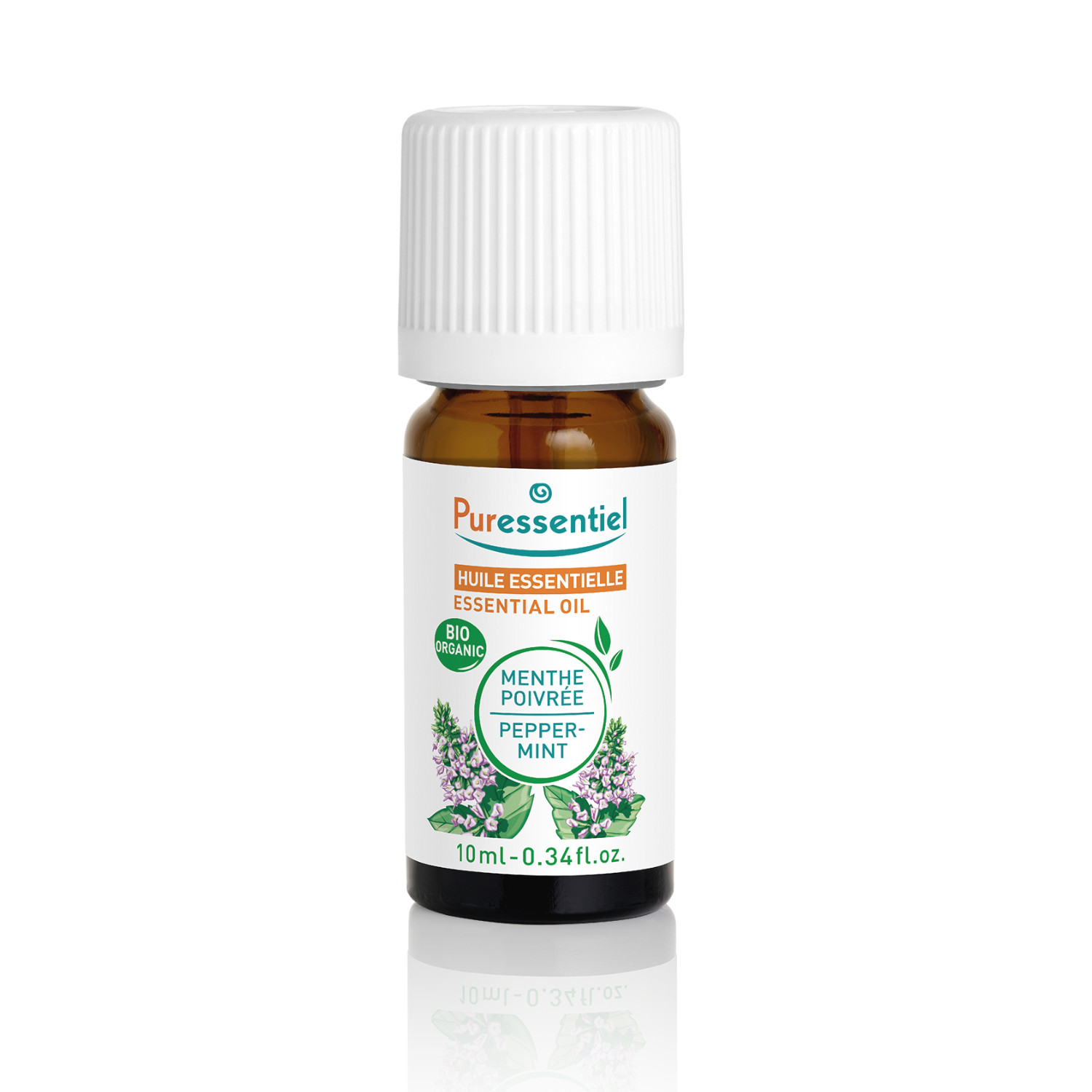 Puressentiel Organic Essential Oils Peppermint 10ml