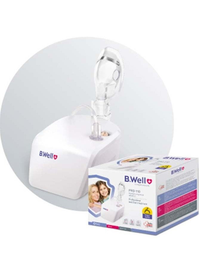 B.Well Swiss PRO-110 Adult & Child Masks Compressor Nebulizer