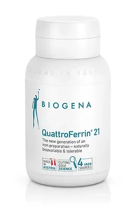 BIOGENA QuattroFerrin 21 - 60 Capsules