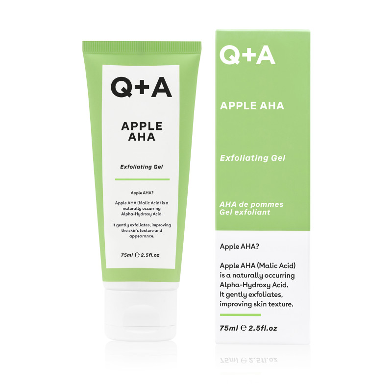 Q+A Apple AHA Exfoliating Gel 75ml