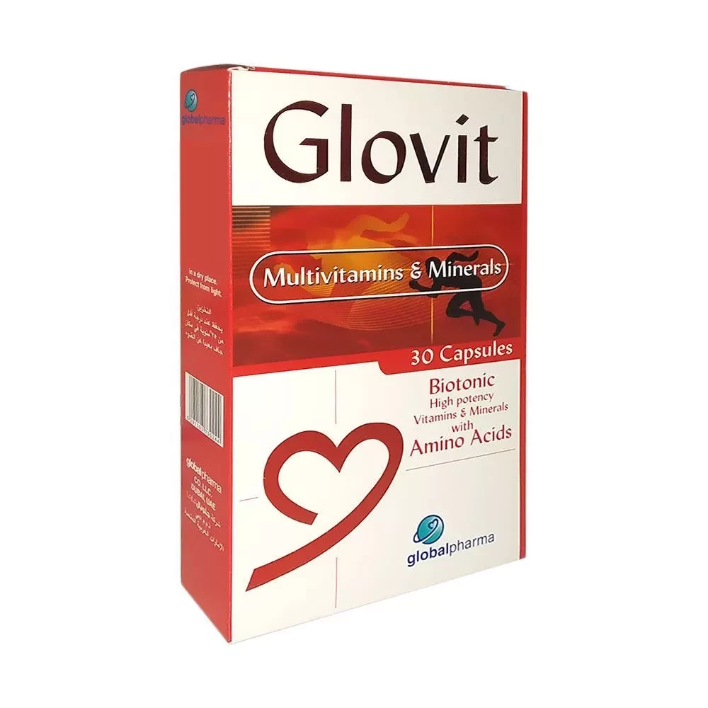 Glovit Multivitamins & Minerals Capsules 30'S