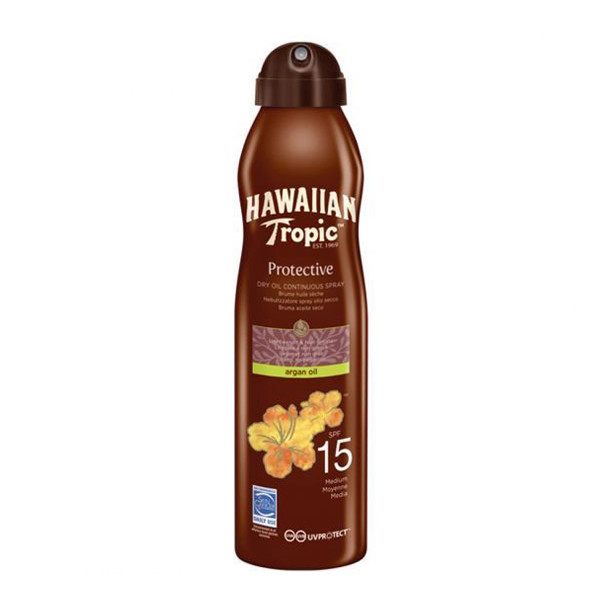 Hawallan Tropic Tanning Argan Oil Spray SPF 15 - 180 ML
