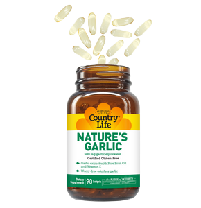 Country Life Nature's Garlic 500 Mg Softgels 90's