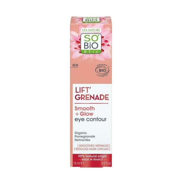 So Bio Etic Organic Lift Smooth + Glow Intense Serum 30ml