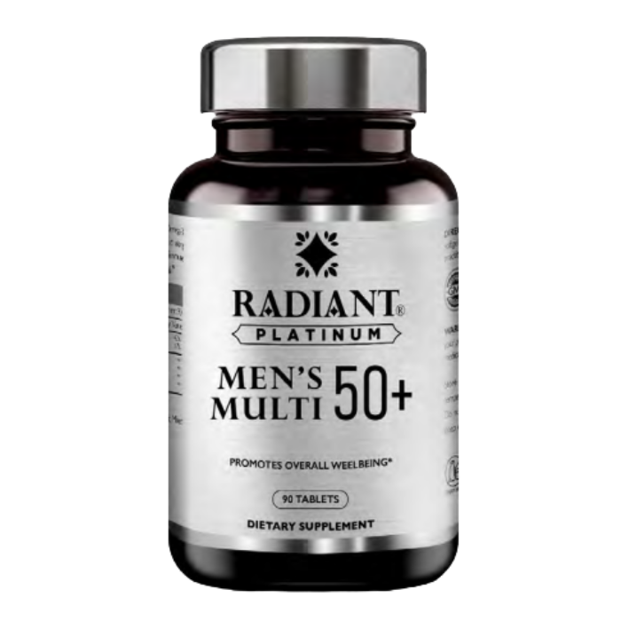 Radiant Platinum Men Multi 50+ 90 Tabs