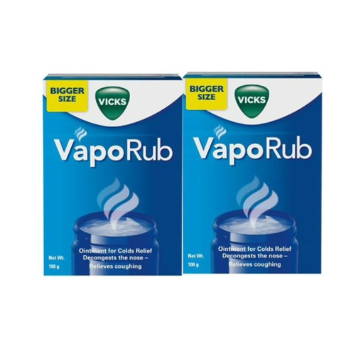 Vicks VapoRub 100g 2s Dual Pack 25% Off Promo