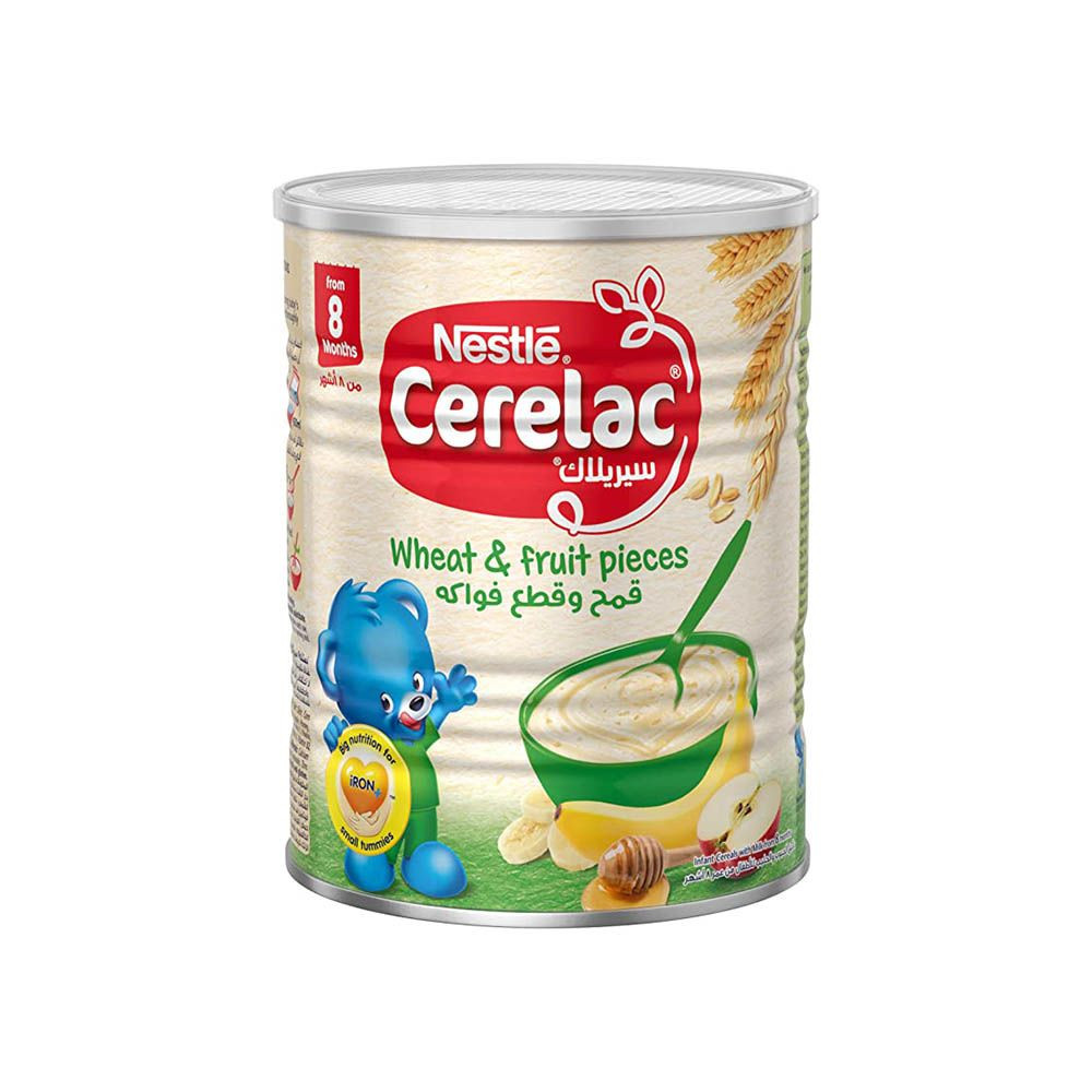 Nestle Cerelac Wheat & Fruit Piece 400 gm