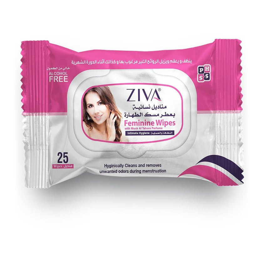 ZIVA Feminine Wipes 25's