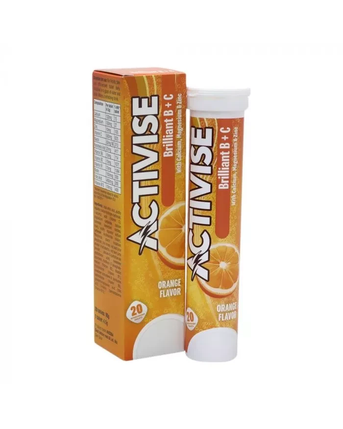 Activise Multivitamin And Minerals Effervescent Tablets 20s