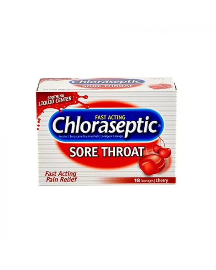 Chloraseptic  Fast-Acting Cherry 18's Lozenges