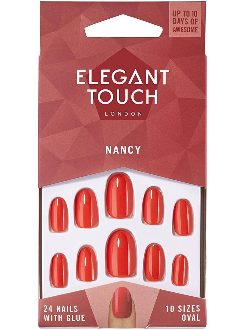 24-Piece Elegant Touch Nancy Nails set