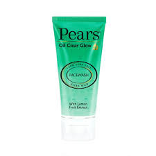 Pears Oil Clear Gentle Ultra Mild Daily Cleansing Facewash For Oil Free Matte Look Ph Balanced 100% Soap Free Pure Lemon 60G  Flower Extract