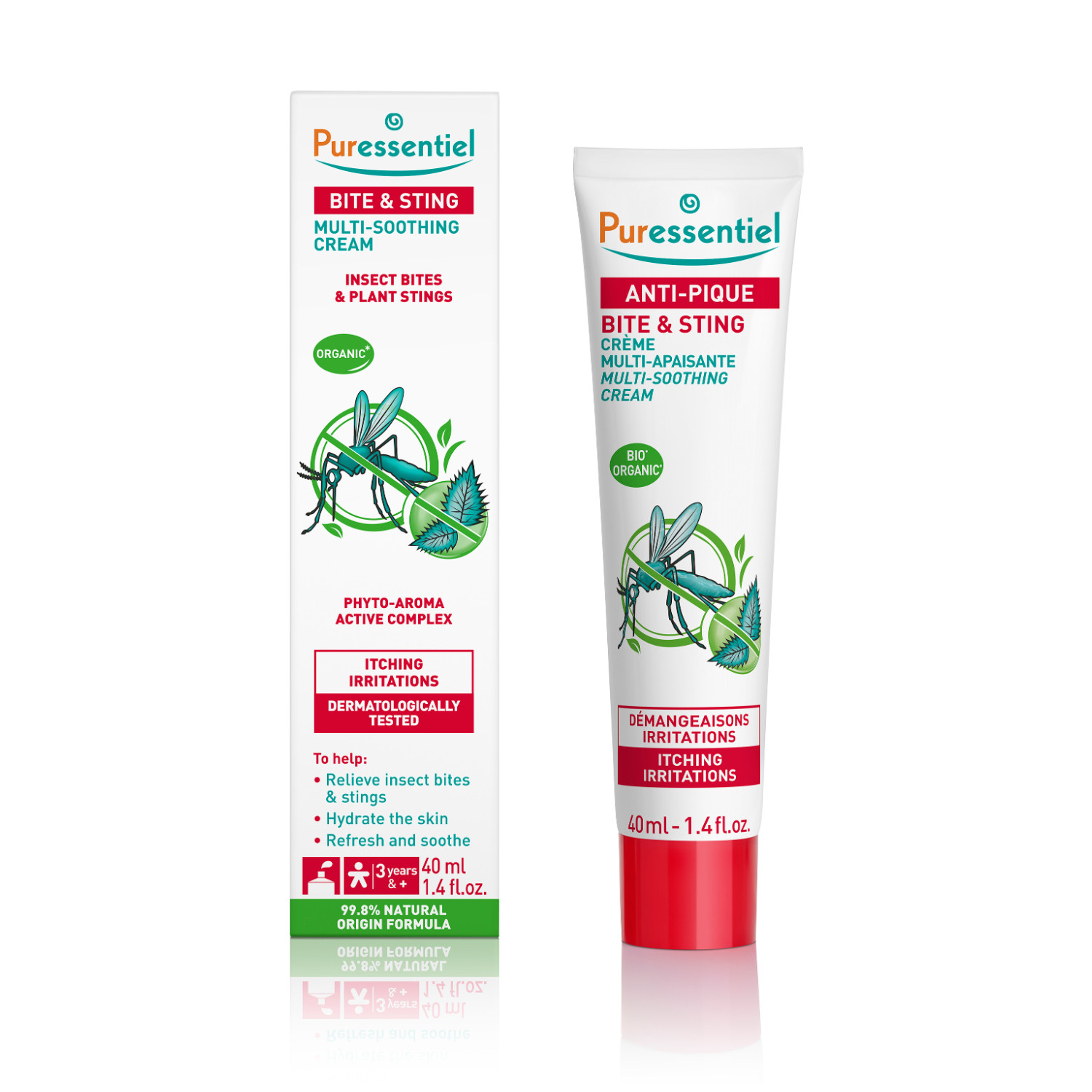 Puressentiel Anti-Sting Multi-Soothing Cream 40ml