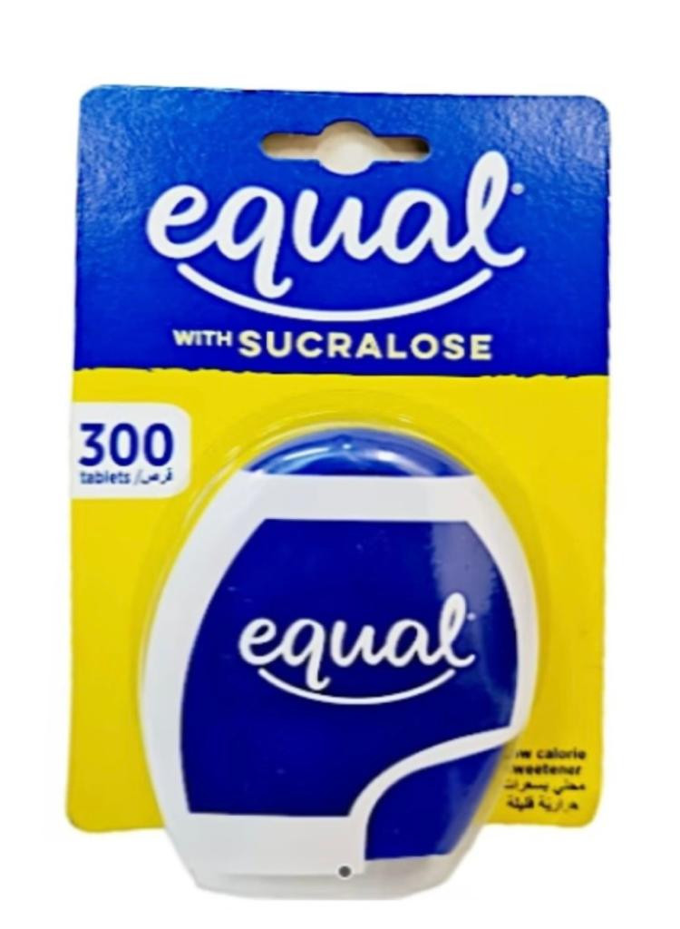 Equal With Sucralose Low Calorie Sweetener 300tablets
