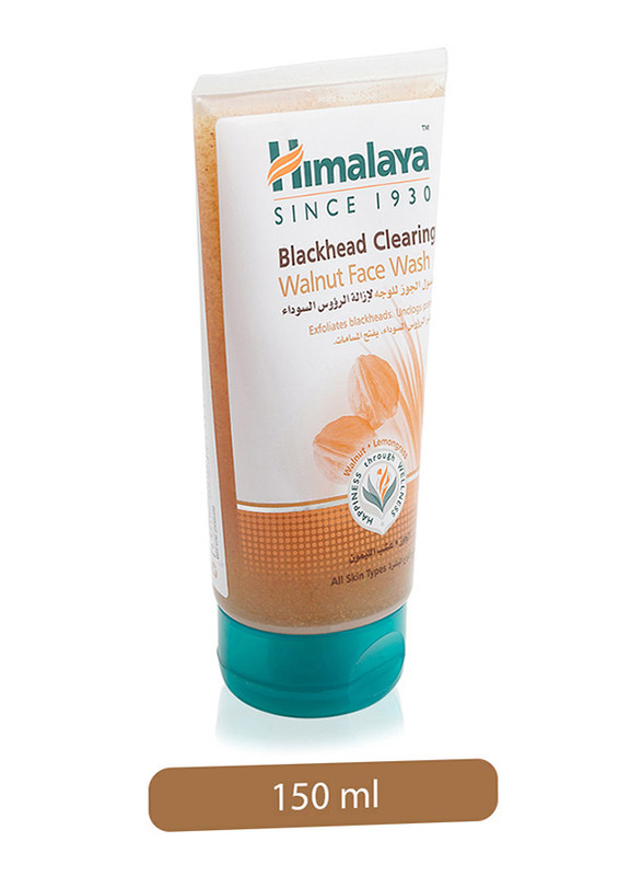 Himalaya Blackhead Clearing Walnut Face Wash 150 ml