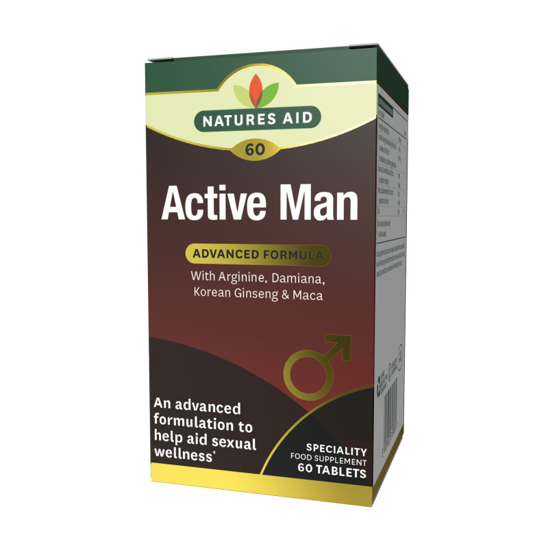 Natures Aid Active Man 60 Tablets