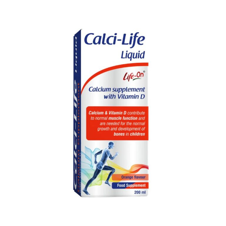 Life On Calci-Life Liquid with Calcium & Vitamin D 200Ml