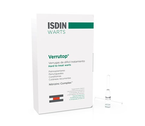 ISDIN WARTS VERRUTOP CONTAINS 4 X 0.10ML