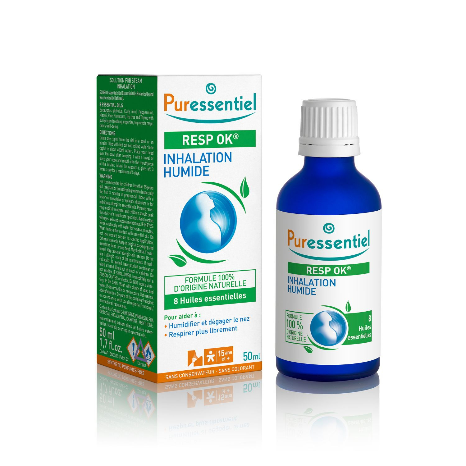 Puressentiel Essential Oils for Diffusion Respiratory Comfort 30ml