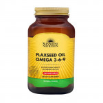 SUNSHINE NUTRITION FLAXSEED OIL OMEGA 3 100's