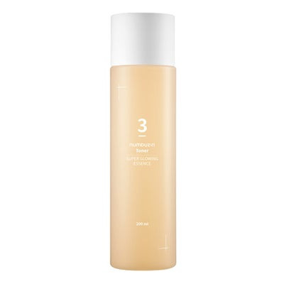 Numbuzin No 3 Super Glowing Essence Facial Toner For Dull & Dry Skin 200ml