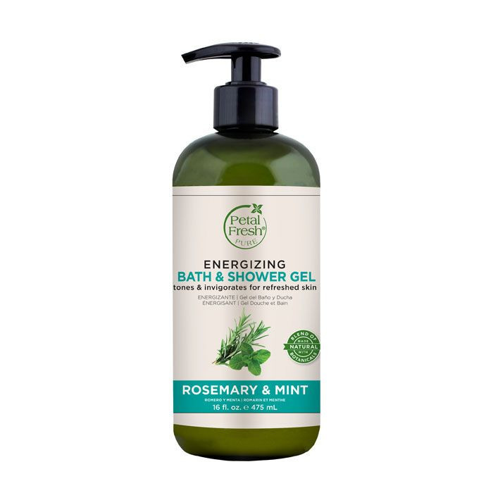 Petal Fresh Pure Rosemary And Mint Bath And Shower Gel