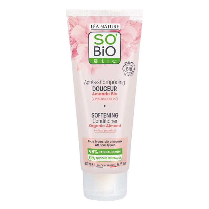 So Bio Etic Organic Almond Soft Hair Conditioner 200ml