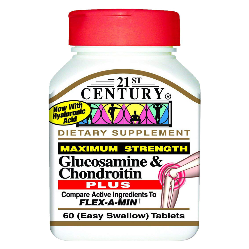 21ST CENTURY MAXIMUM STRENGTH PLUS 60 TABLETS