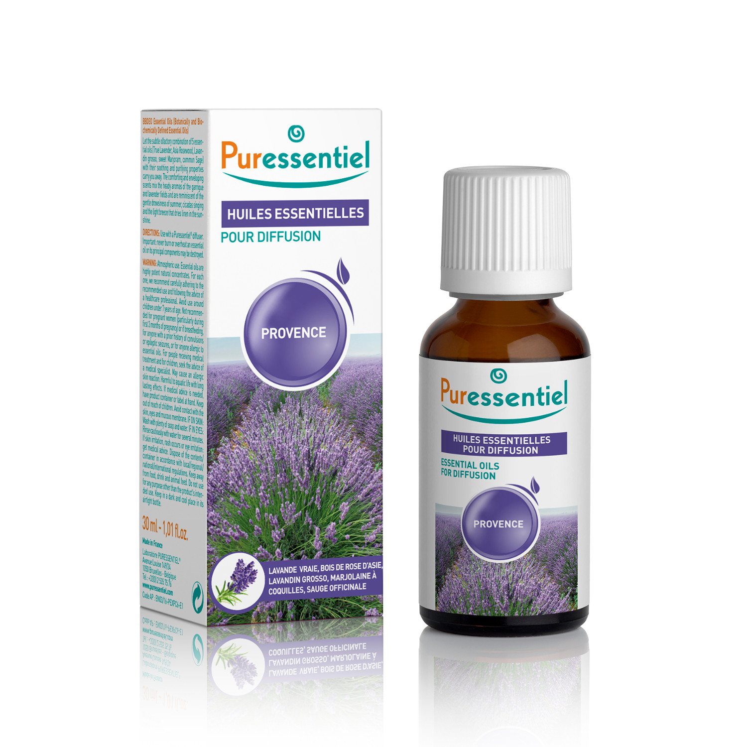 Puressentiel Essential Oils for Diffusion Provence 30ml