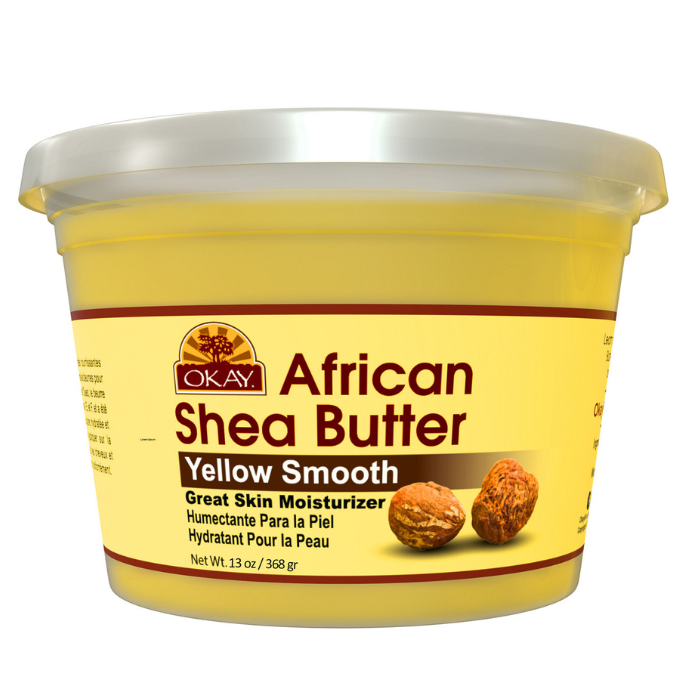 Okay Pure Naturals African Shea Butter Skin & Hair - Yellow 13oz
