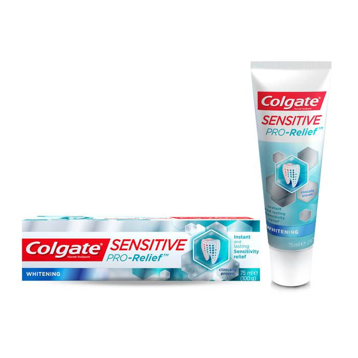 COLGATE SENSITIVE PRO-RELIEF WHITENING TOOTHPASTE 75 ML CP059