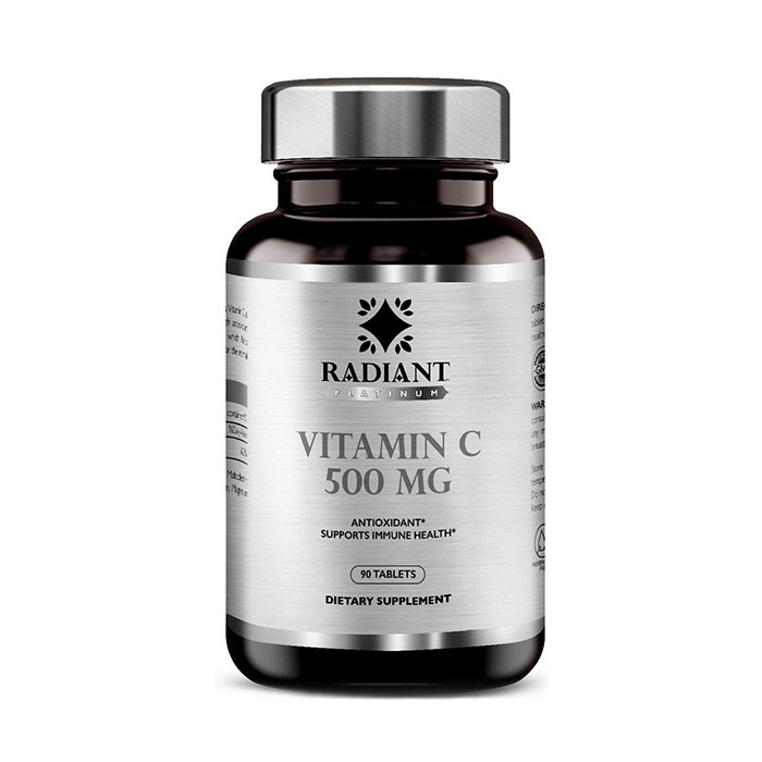 Radiant Platinum Vitamin C 500mg 90 Tabs