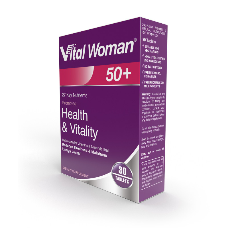 Vital Health Woman 50+ Multivitamin Tablets 30s