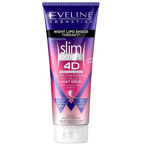 Evenline Cosmetics Slim Extreme 4d Professional Night Liposhock Therapy 250 ml