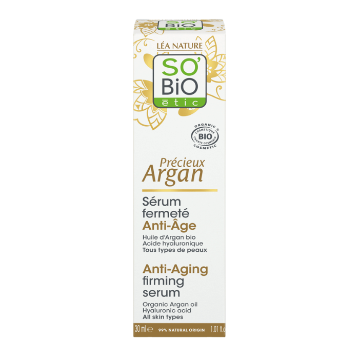 So Bio Etic Organic Argan Anti-Aging Firming Serum 30ml