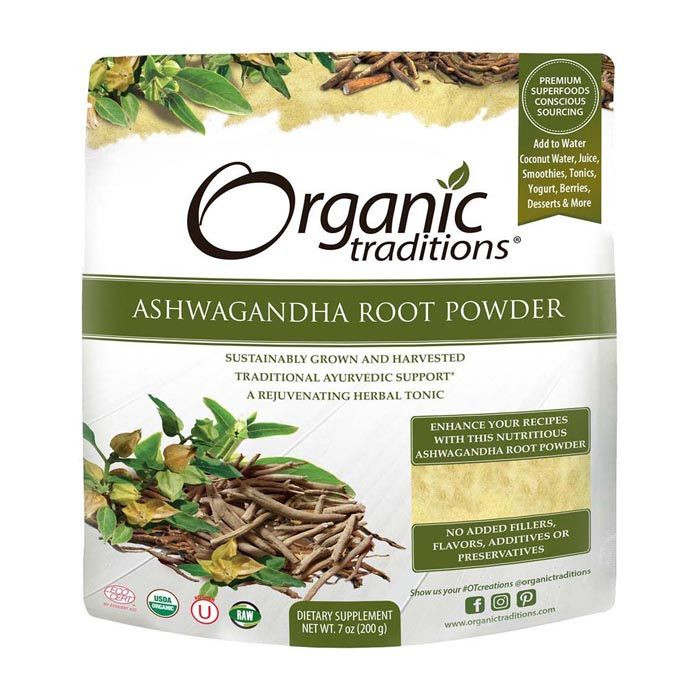 Organic Traditions Ashwagandha Root Powder 200 g