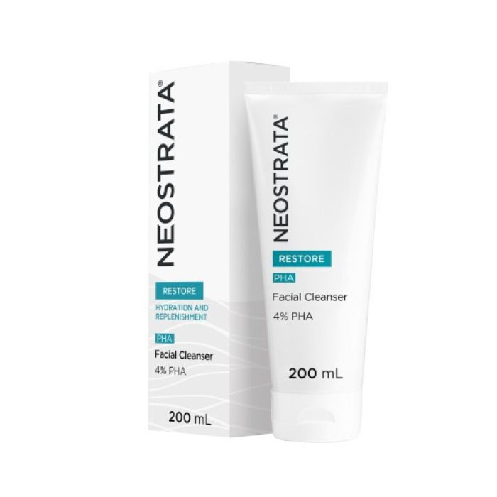 Neostrata Restore Facial Cleanser, Gentle Gel Facial Wash  200ml  4% PHA