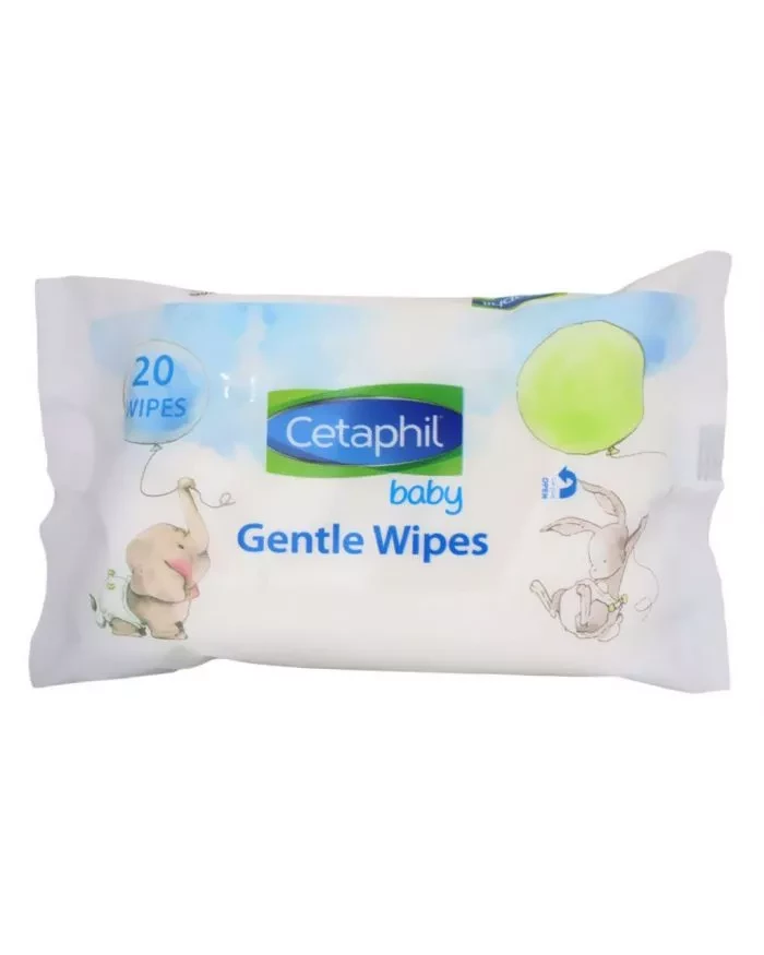 Cetaphil Baby Wipes, 20 Wipes