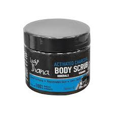 Lady Diana Activated Charcoal 500Ml Scrub