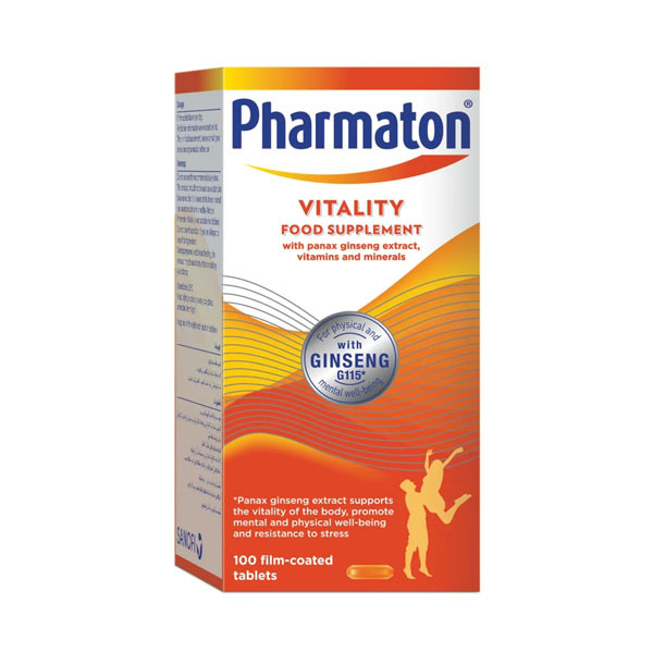 Pharmaton Vitality Capsules 100's
