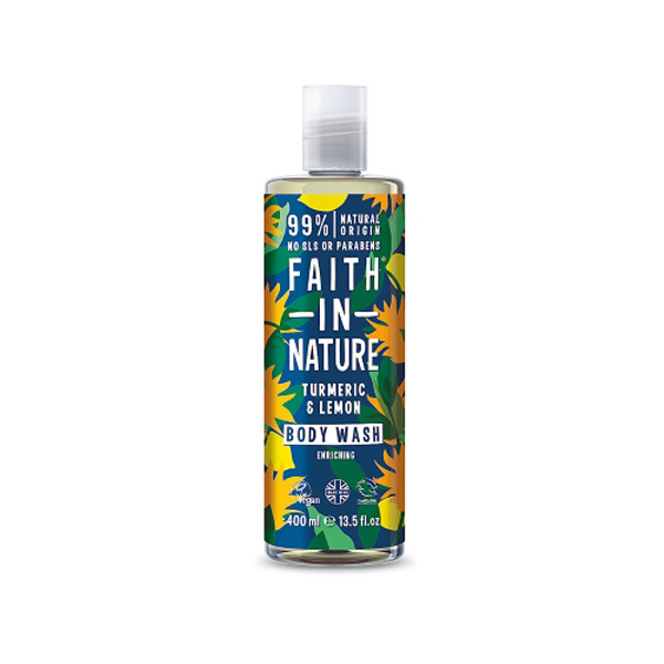 Faith In Nature Turmeric & Lemon Body Wash 400 ML