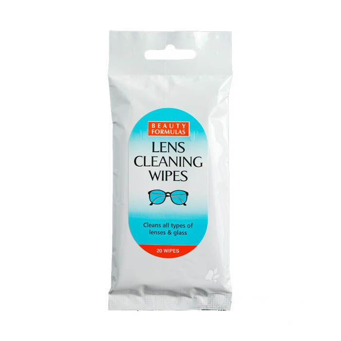 Beauty Formulas Lens Cleaning Wipes 20'S