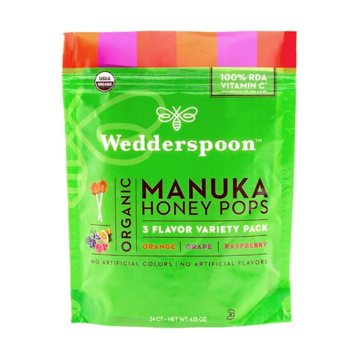 WEDDERSPOON - MANUKA HONEY POPS KIDS VARIETY PACKS 24S