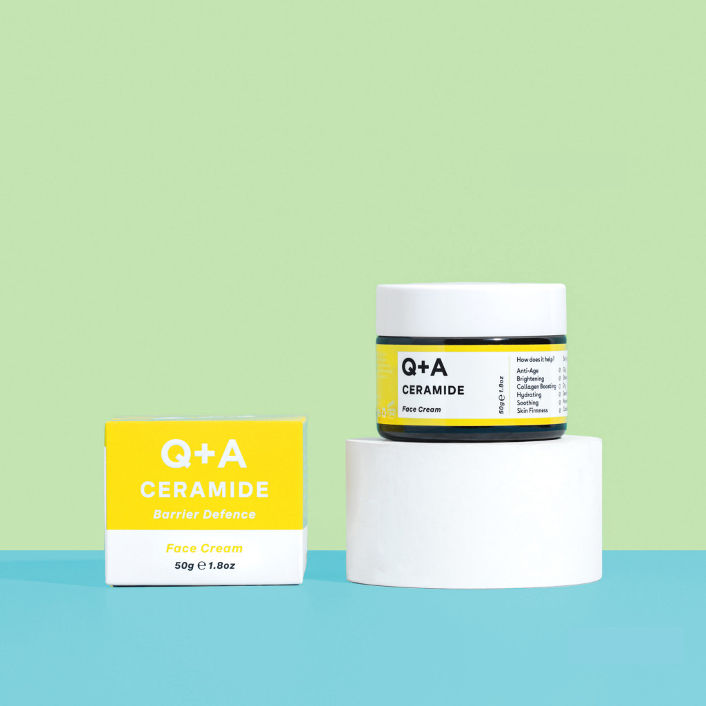 Q+A Ceramide Barrier Defense Face Cream 50g