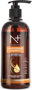 N+ 300Ml Smoothening Shampoo Anti Frizz Hair